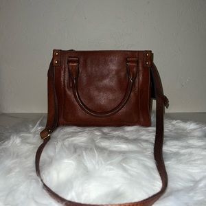 Used FOSSIL VINTAGE CROSSBODY SATCHEL